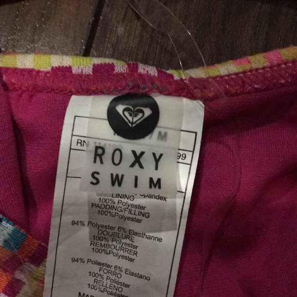 ROXY SWIM Bandeau Cut-Out One Piece Juniors - Picture 4 of 7